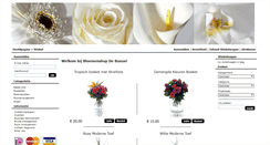 Desktop Screenshot of bloemenshopdebuxus.nl